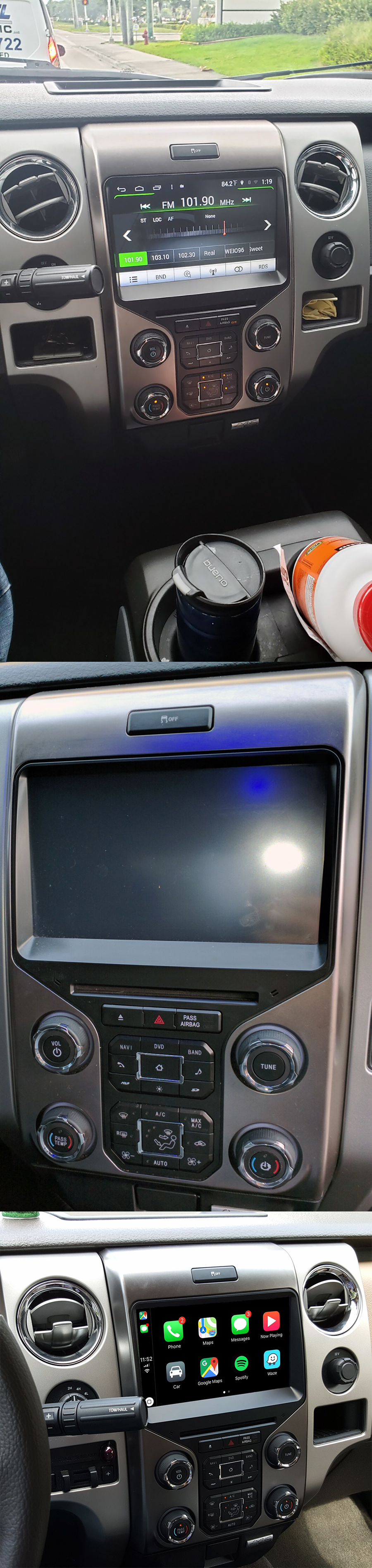 Aftermarket Navigation Head Unit For Ford F-150 2013-2014