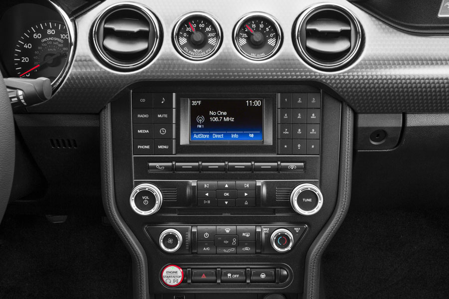 ford mustang stock radio